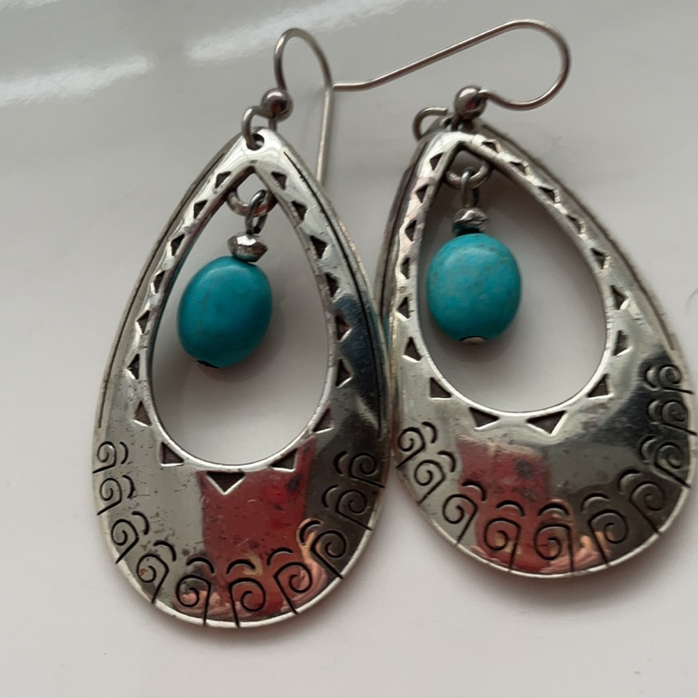 Brighton Santa Fe Turquoise earrings